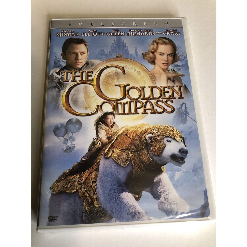 THE GOLDEN COMPASS - Nicole Kidman FULL SCREEN DVD NEW/SEALED